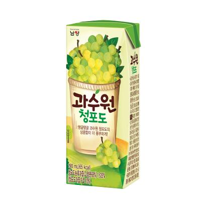 병포장또는보존처리된주스
